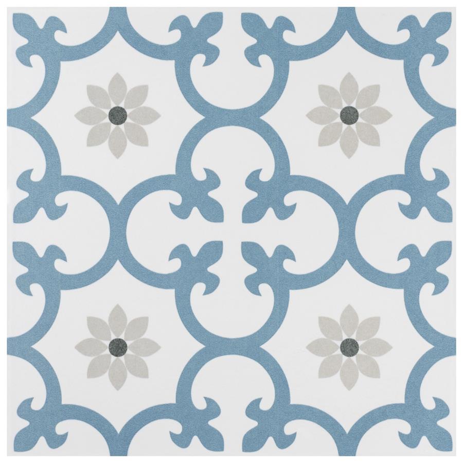 Daria Niagara 9-3/4"x9-3/4" Porcelain F/W Tile
