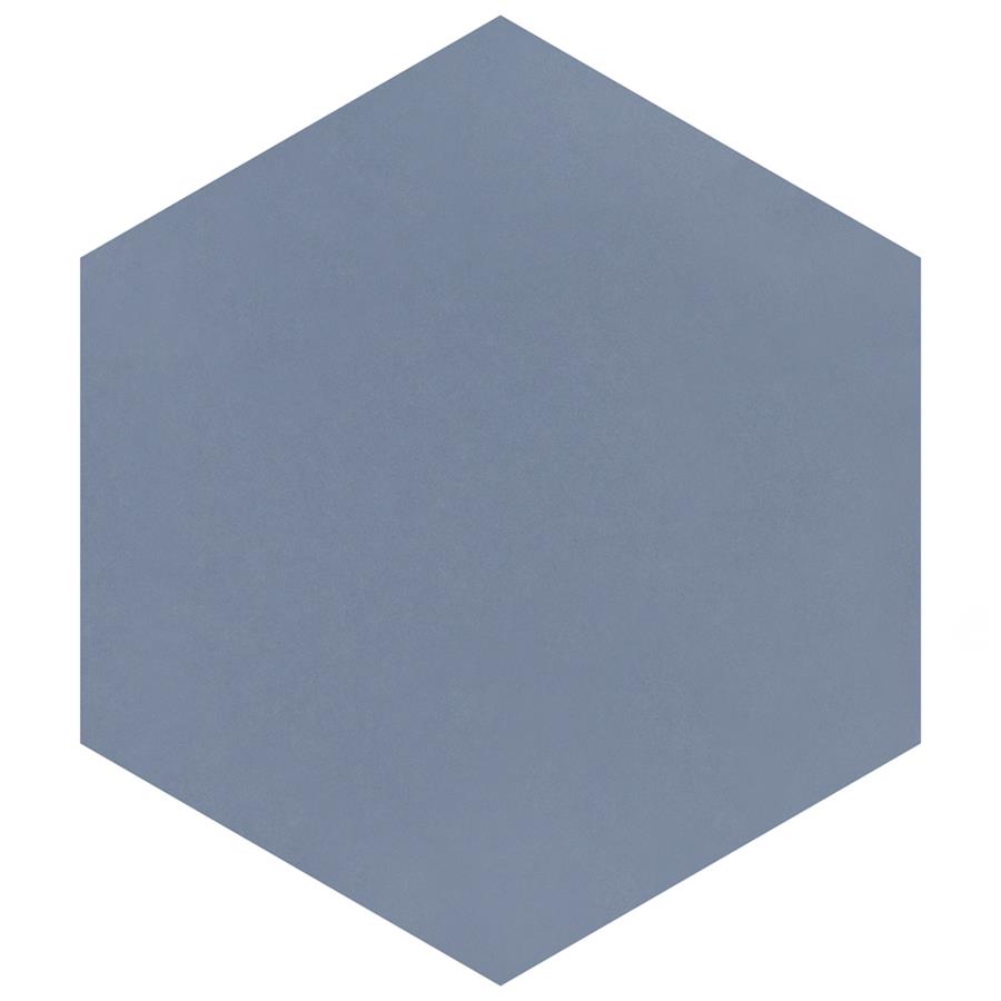 Textile Basic Hex Ducados 8-5/8"x9-7/8" Porcelain F/W Tile