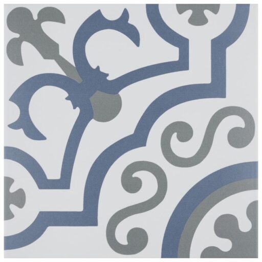 Hidraulico Ducados 9-3/4"x9-3/4" Porcelain F/W Tile