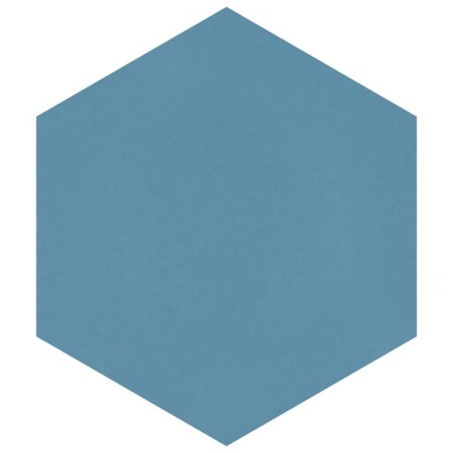 Textile Basic Hex Niagara 8-5/8"x9-7/8" Porcelain F/W Tile