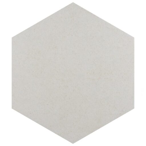 Vintage Hex Blanco 8-5/8"x9-7/8" Porcelain F/W Tile