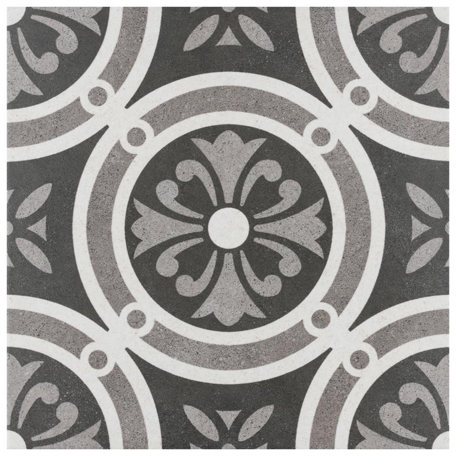Vintage Classic 9-3/4"x9-3/4" Porcelain F/W Tile