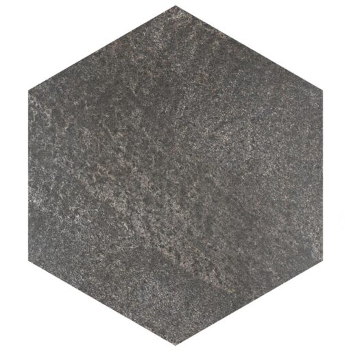 Nagpur Grand Hex Grafito 19"x22" Porcelain F/W Tile
