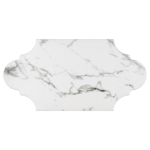 Timeless Calacatta Provenzal 6-1/4"x12-3/4" Porc F/W Tile