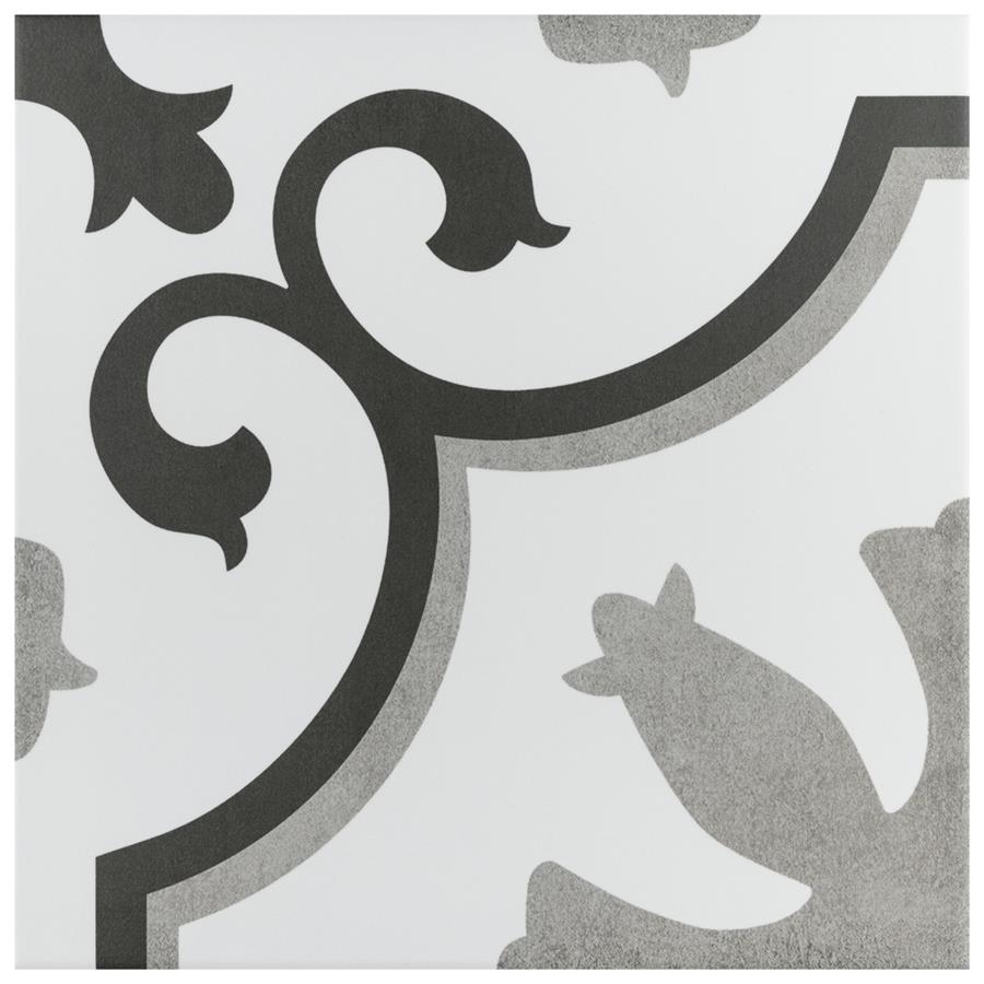 Viena Classic 12-1/2"x12-1/2" Ceramic Floor and Wall Tile