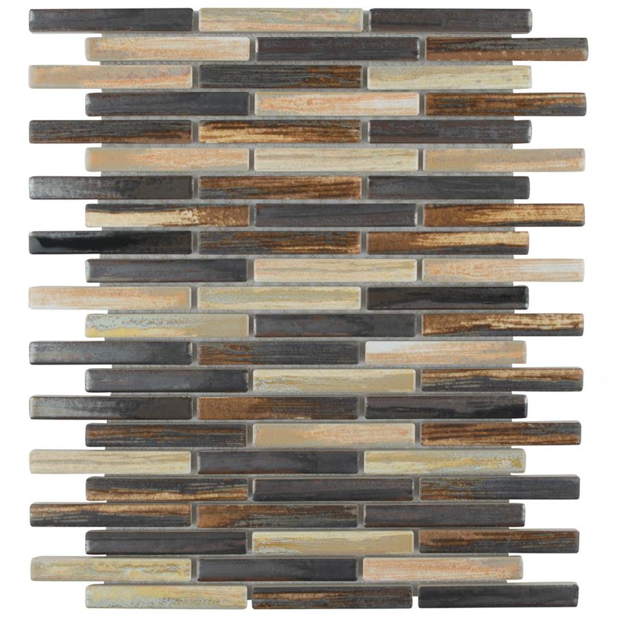 Rustica Brick Highlands 10-3/4"x12-3/4" Porcelain Mos