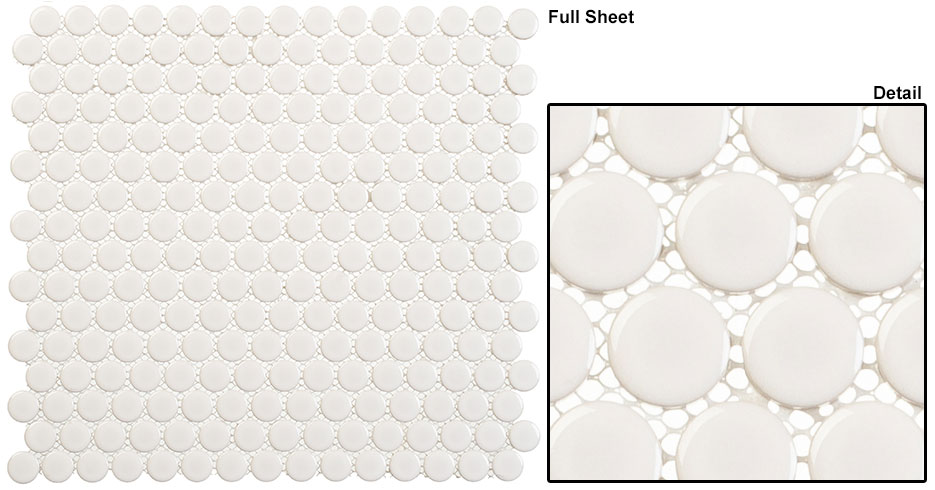 Pillar Shine (3/4" Penny Round Glossy) Freedom Avenue Collection 3/4" Penny Round