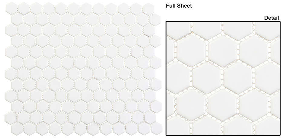 Liberty Pure (3/4" Hex Matte) Freedom Avenue Collection 3/4" Hex