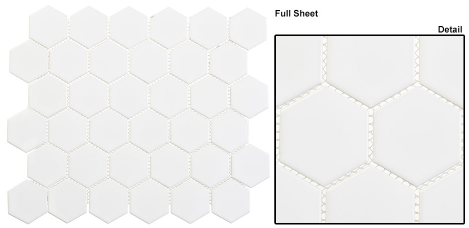 Liberty Pure (2" Hex Matte) Freedom Avenue Collection 2" Hex