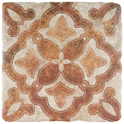 Costa Arena 2 Decor Clover 7-3/4"x7-3/4" Ceramic F/W Tile