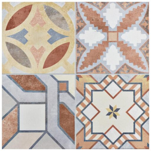 Hidraulico Campoamor 13"x13" Ceramic F/W Tile