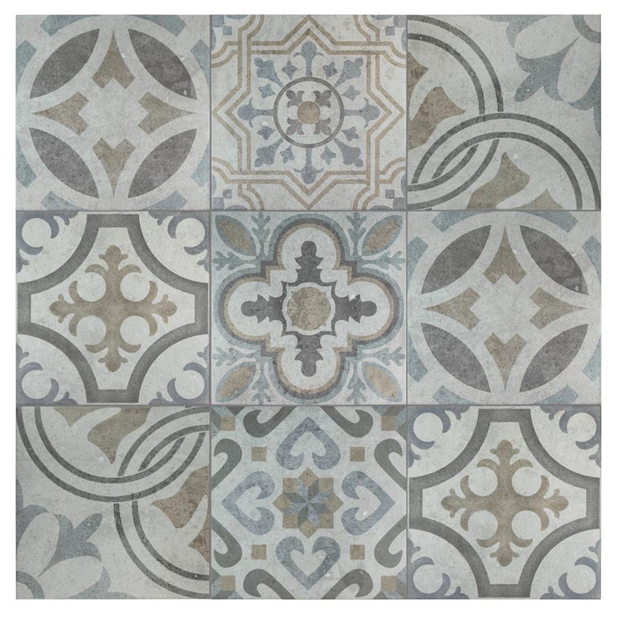 Llanes Jet 13-1/8"x13-1/8" Ceramic F/W Tile