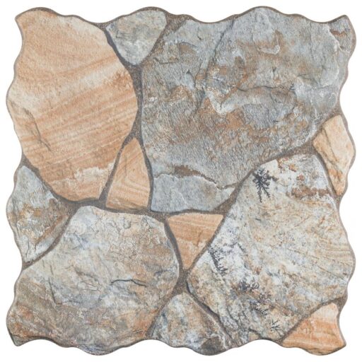 Canet Marron 17"x17" Porcelain F/W Tile