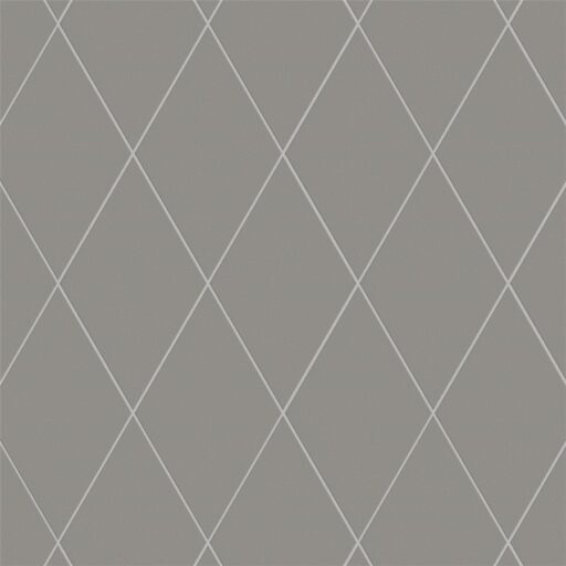 Rhombus Smooth Dark Grey 5-1/2"x9-1/2" Porcelain F/W Tile