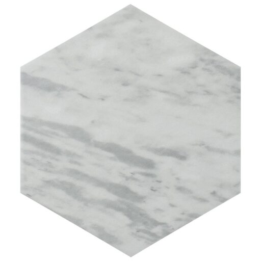 Classico Bardiglio Hex Light 7"x8" Porcelain F/W Tile