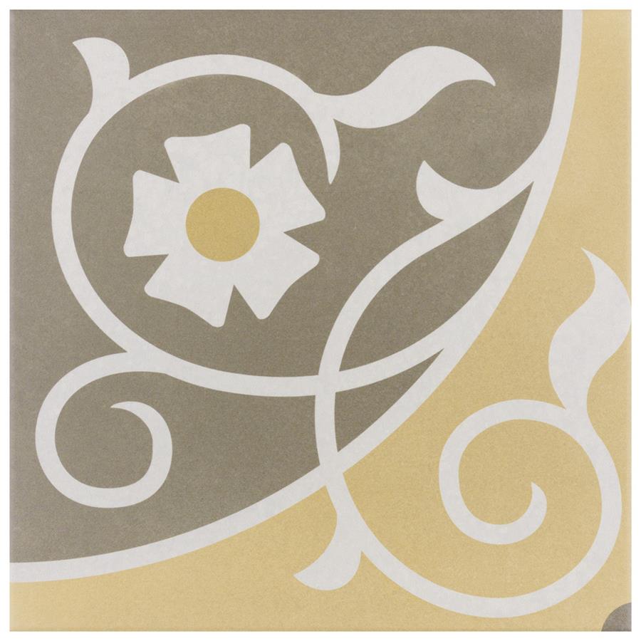 Caprice Loire 7-7/8"x7-7/8" Porcelain F/W Tile