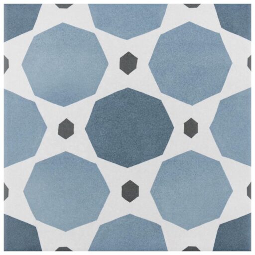 Caprice Colors Sapphire 7-7/8"x7-7/8" Porcelain F/W Tile