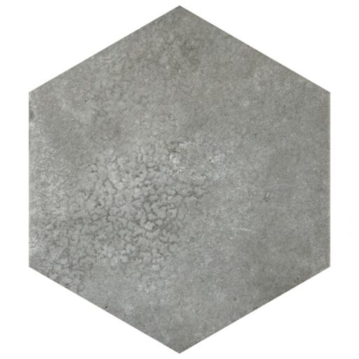 Heritage Hex Shadow 7"x8" Porcelain Floor/Wall Tile