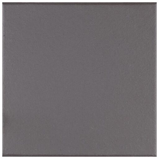 Klinker Black 6"x6" Ceramic F/W Quarry Tile  