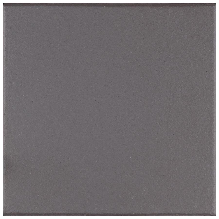Klinker Black 6"x6" Ceramic F/W Quarry Tile  