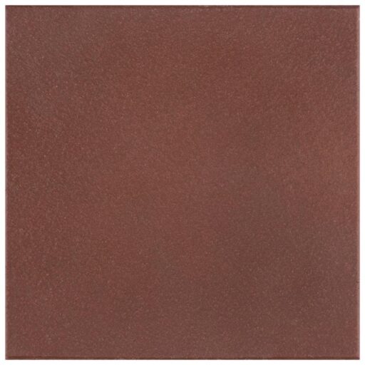 Klinker Flame Red 5-7/8"x5-7/8" Ceramic F/W Quar Tile