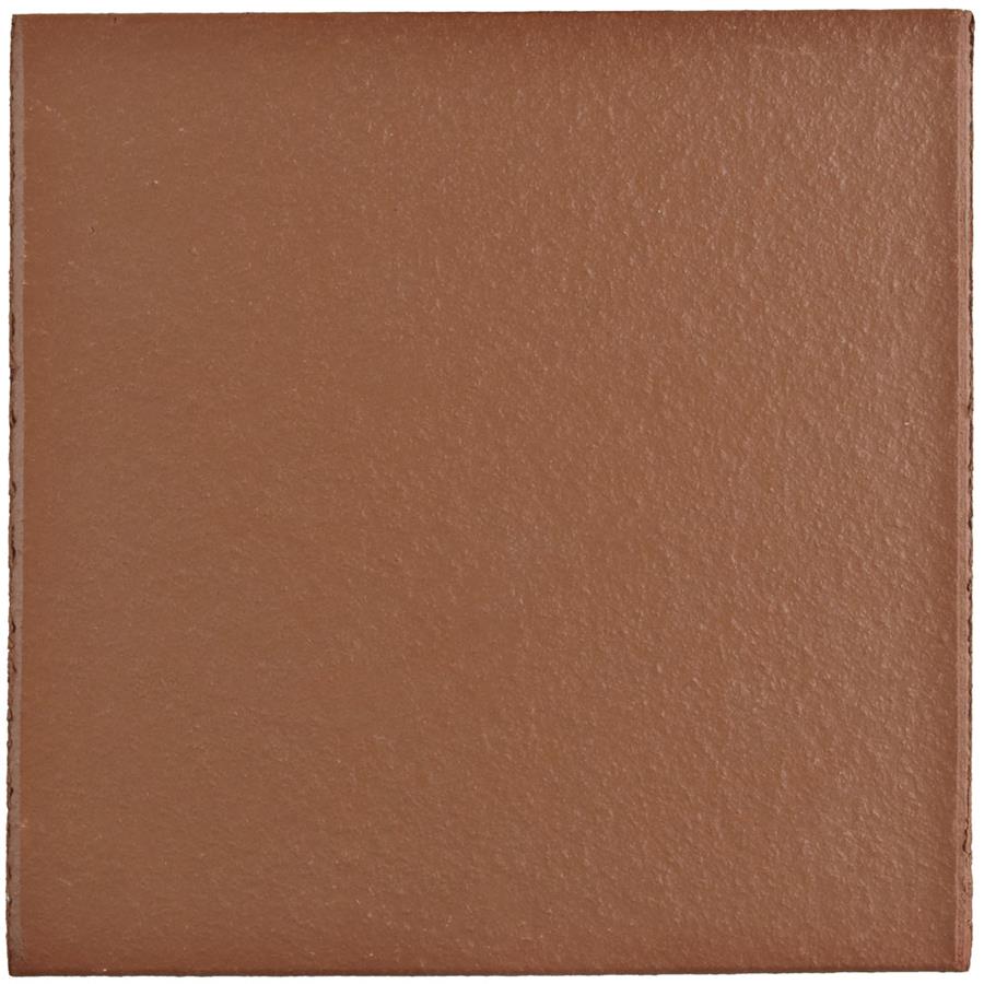 Klinker Red 5-7/8"x5-7/8" Ceramic F/W Quar Tile