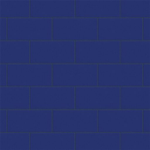 Piscina Brick Cobalt Glossy 4-3/4"x9-5/8" Porcelain F/W Tile