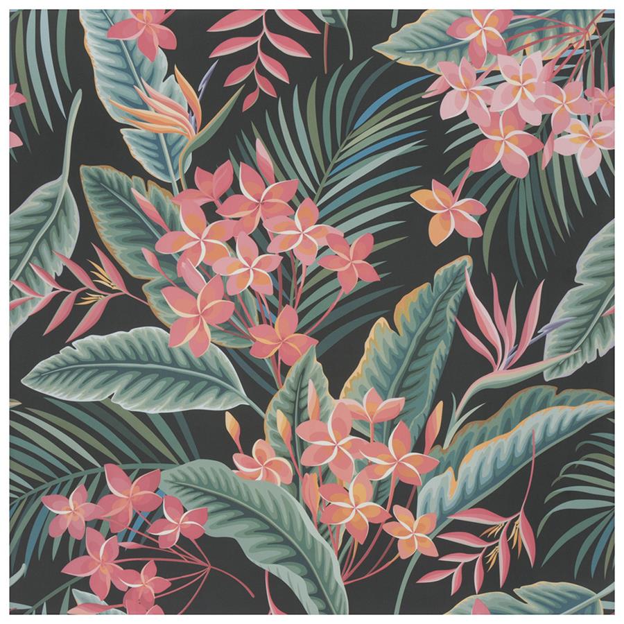 Imagine Botanical Paradise 19-3/8"x19-3/8" Porcelain F/W Til