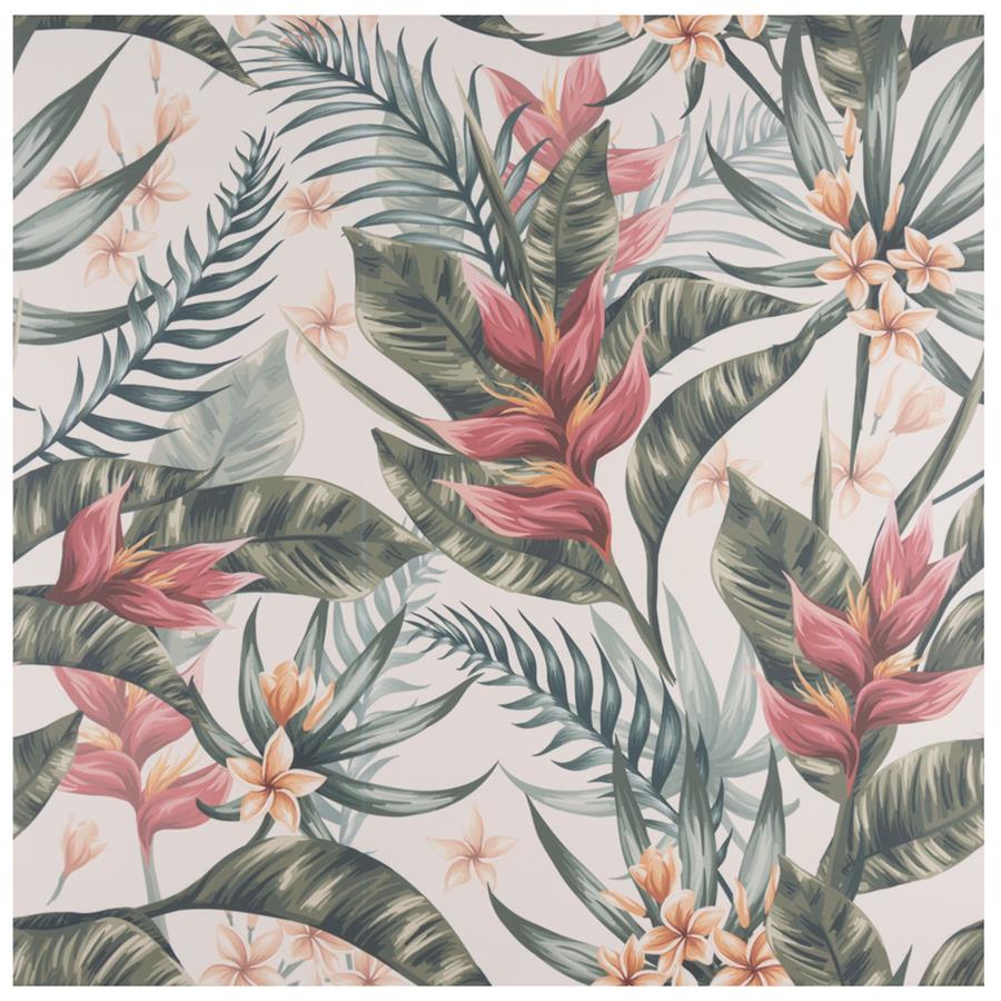 Imagine Botanical Utopia 19-3/8"x19-3/8" Porcelain F/W Tile