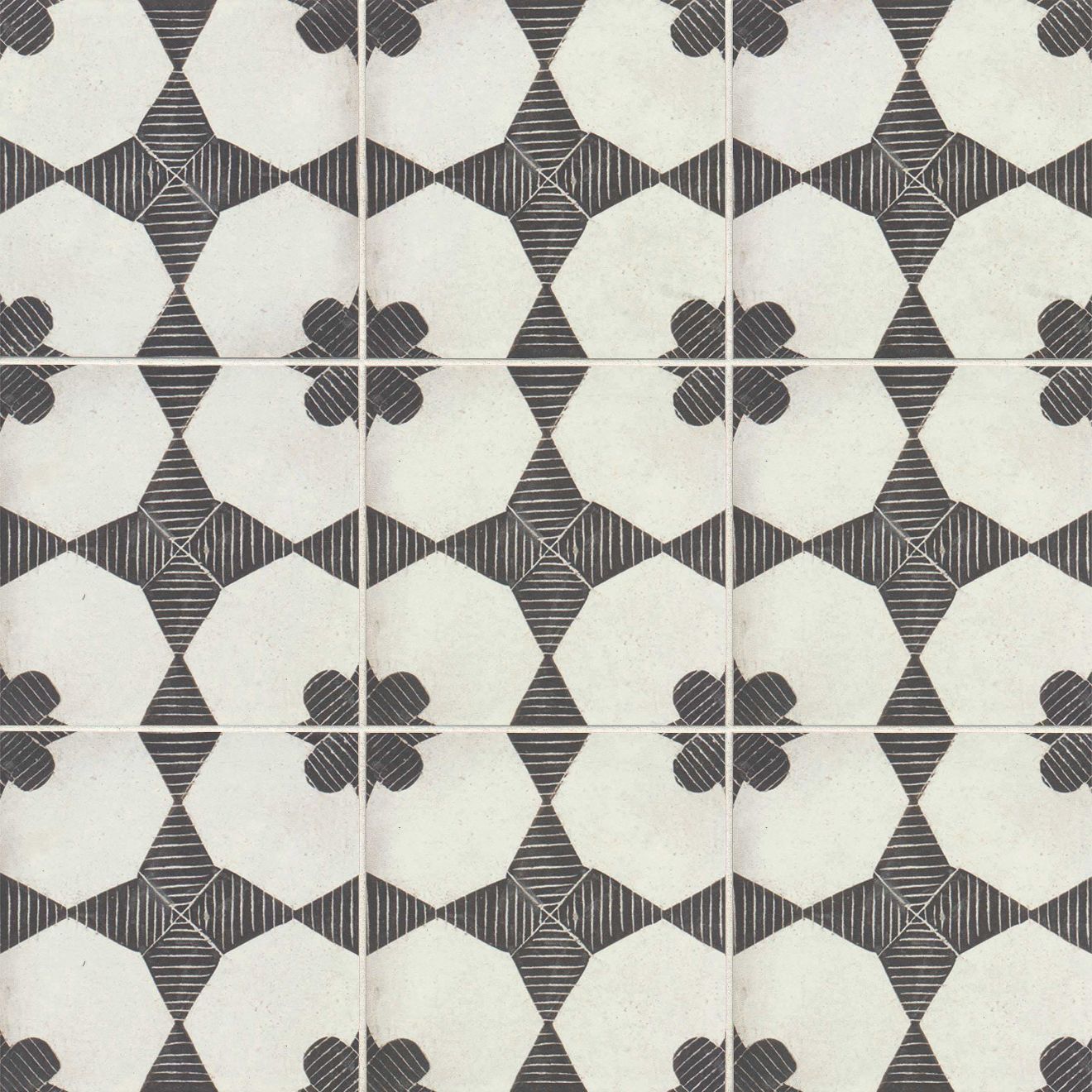 Enchante 8" x 8" Matte Porcelain Decorative Tile in Moderno