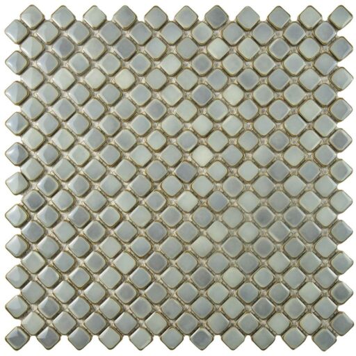 Hudson Diamond Grey Eye 12-3/8"x12-3/8" Porcelain Mos