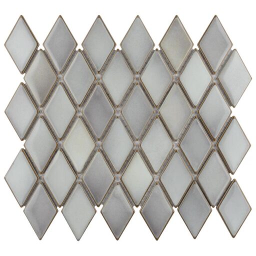 Hudson Kite Grey Eye 10-1/4"x11-3/4" Porcelain Mos