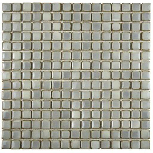 Hudson Edge Grey Eye 12-3/8"x12-3/8" Porcelain Mos