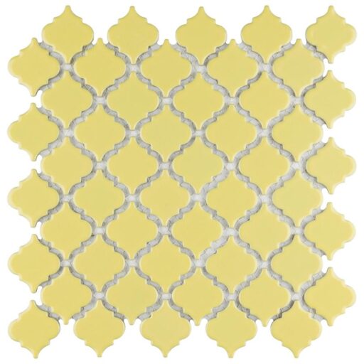Hudson Tangier Vintage Yellow 12-3/8"x12-1/2" Porcelain Mos