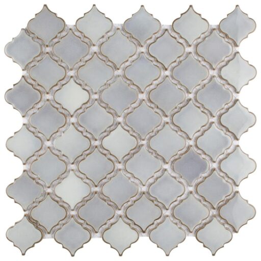 Hudson Tangier Grey Eye 12-3/8"x12-1/2" Porcelain Mos