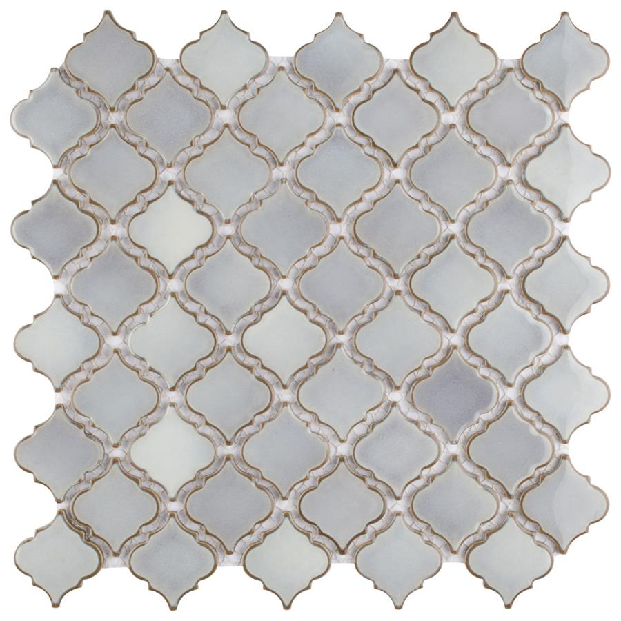 Hudson Tangier Grey Eye 12-3/8"x12-1/2" Porcelain Mos