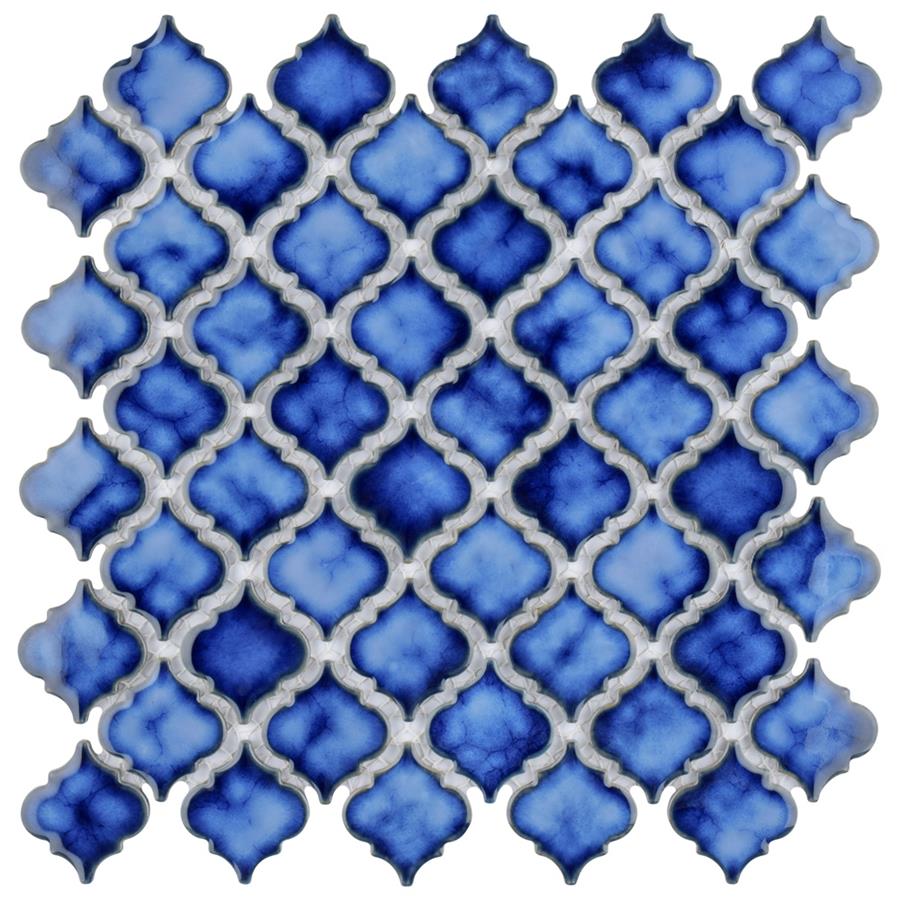Hudson Tangier Sapphire 12-3/8"x12-1/2" Porcelain Mos