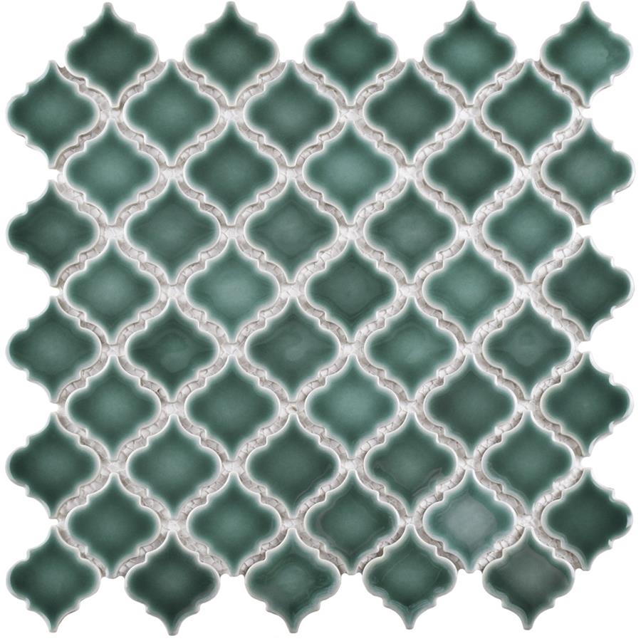 Hudson Tangier Emerald 12-3/8"x12-1/2" Porcelain Mos