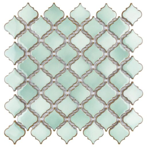 Hudson Tangier Mint Green 12-3/8"x12-1/2" Porcelain Mos