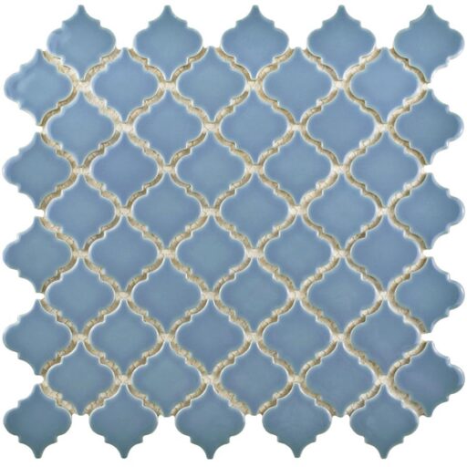 Hudson Tangier Light Blue 12-3/8"x12-1/2" Porcelain Mos