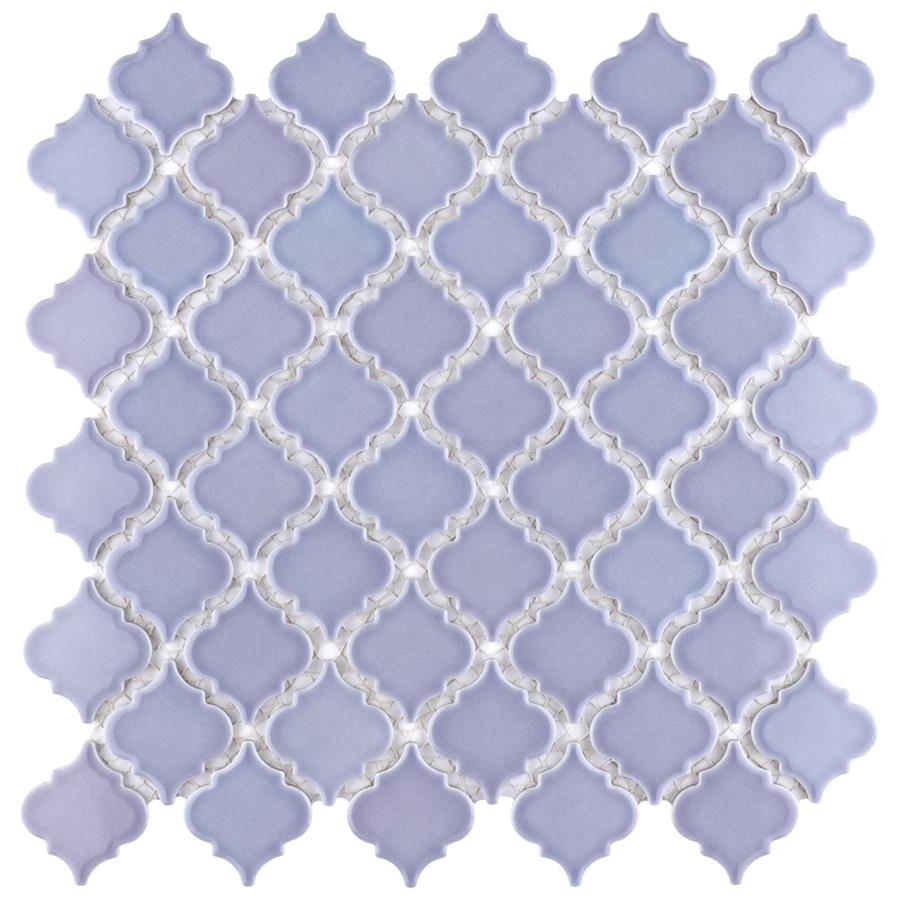 Hudson Tangier Lavender 12-3/8"x12-1/2" Porcelain Mos