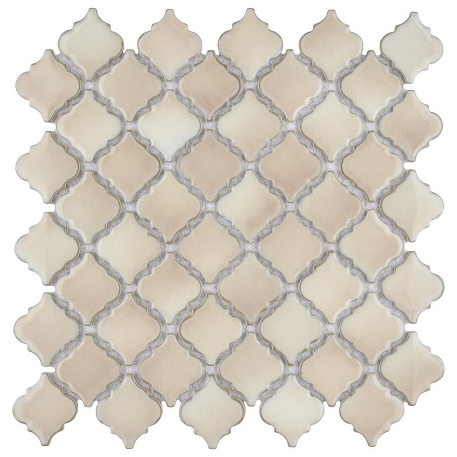Hudson Tangier Truffle 12-3/8"x12-1/2" Porcelain Mos