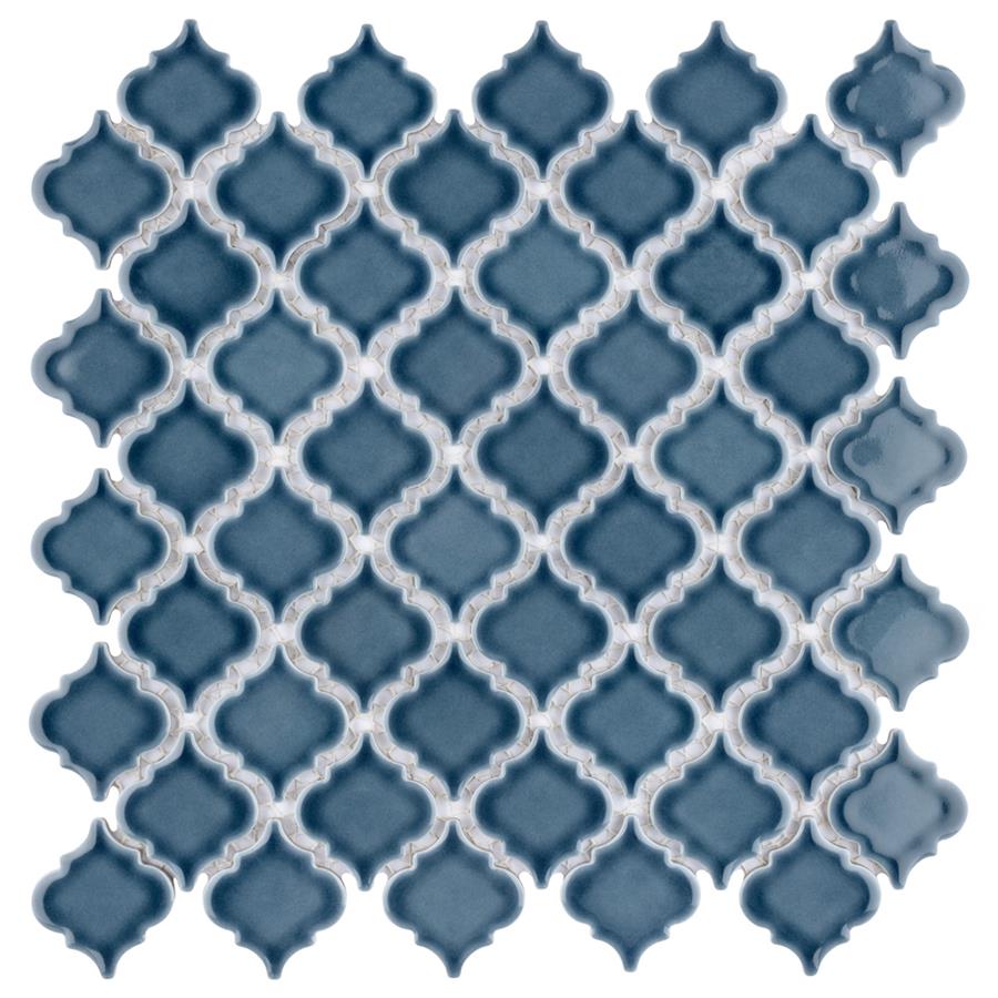Hudson Tangier Storm Grey 12-3/8"x12-1/2" Porcelain Mos