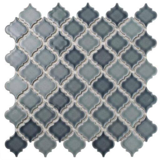 Hudson Tangier Stillwater 12-3/8"x12-1/2" Porcelain Mos