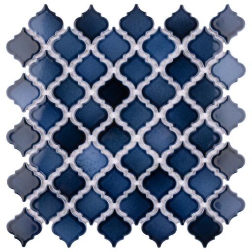 Hudson Tangier Midnight 12-3/8"x12-1/2" Porcelain Mos