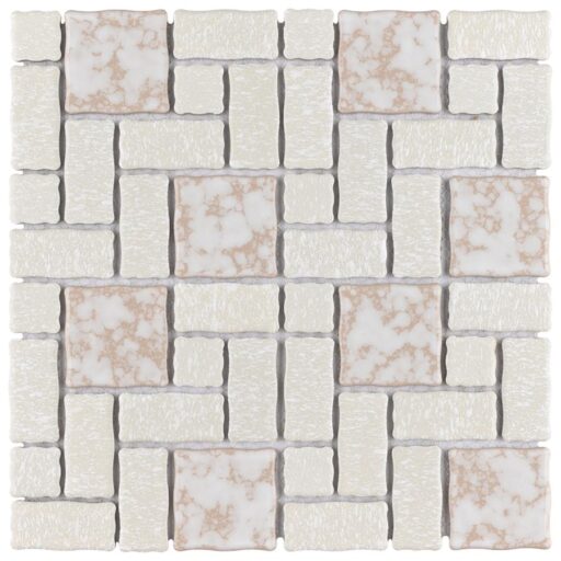 Academy Bone 11-3/4"x11-3/4" Porcelain Mos TMR-480