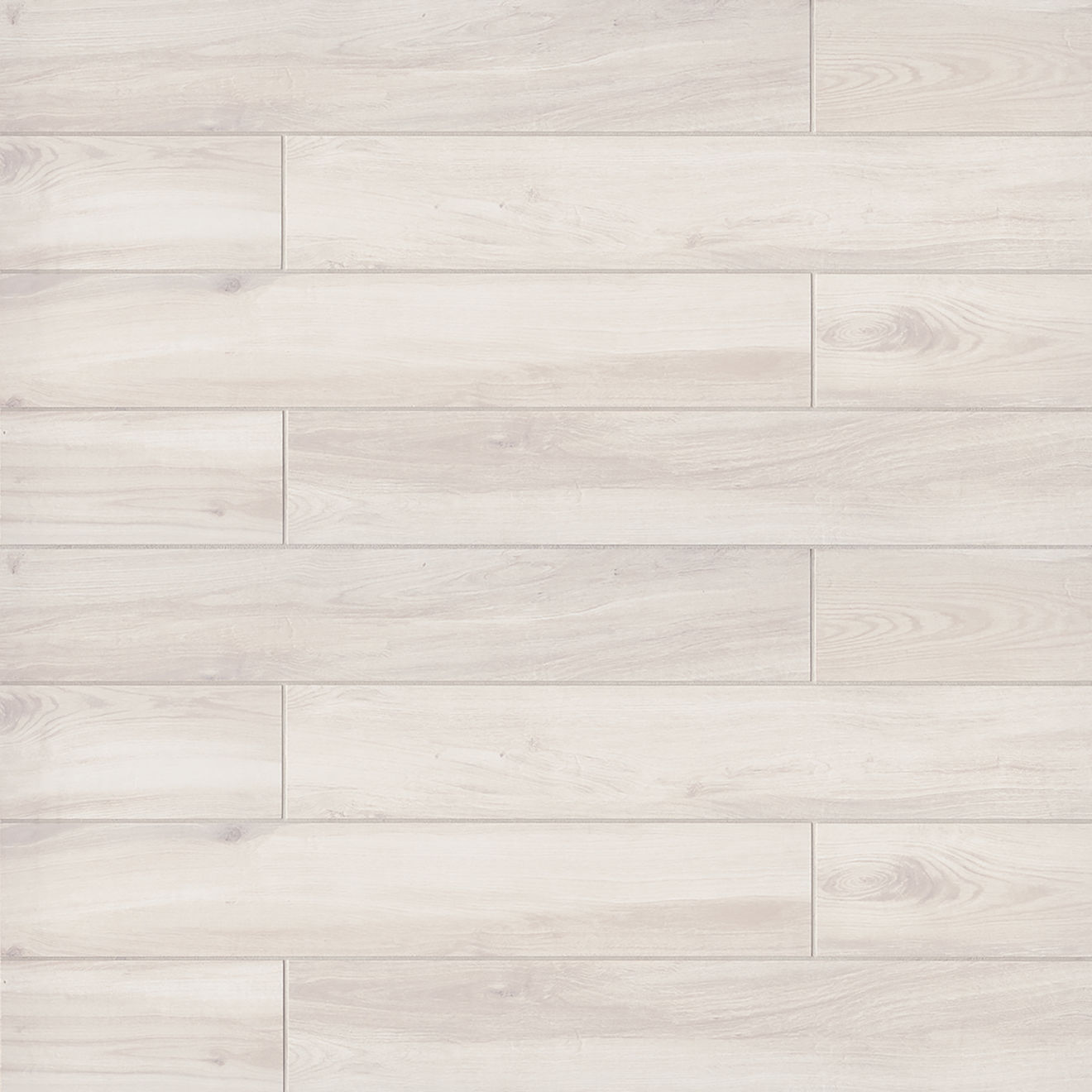 Refined 6" x 36" Floor & Wall Tile in White