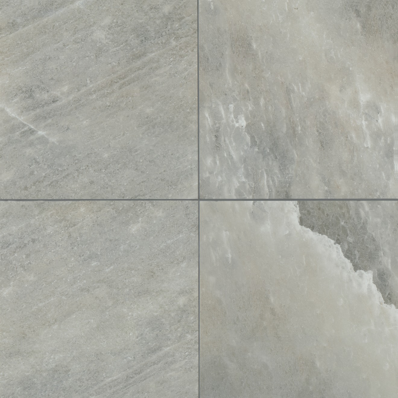 Rock Crystal 32" x 32" Floor & Wall Tile in El Capitan