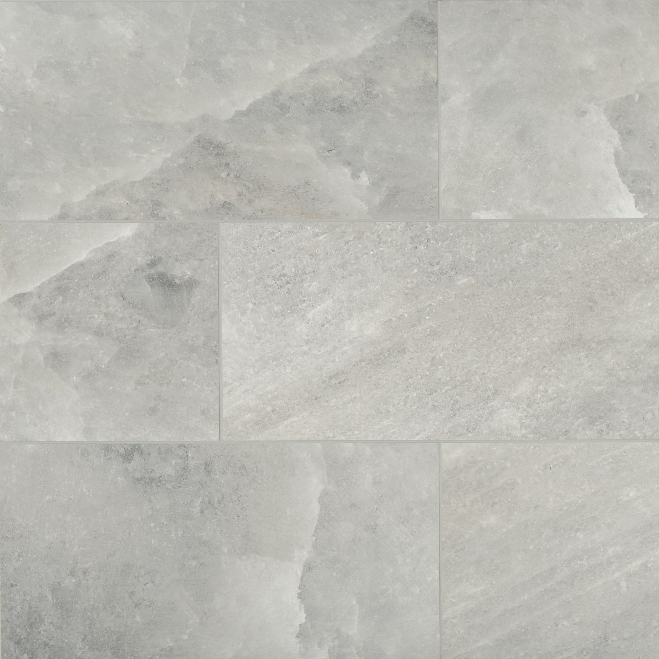 Rock Crystal 16" x 32" Floor & Wall Tile in Half Dome