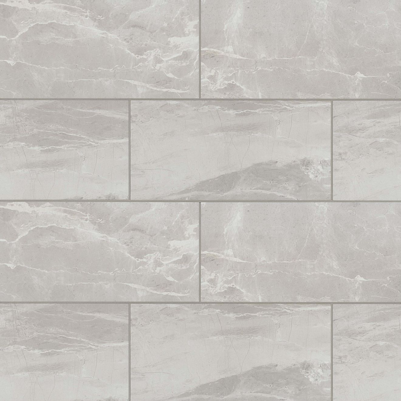 Tesoro 12" x 24" Floor & Wall Tile in White